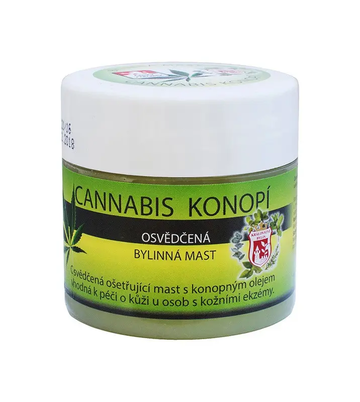 Cannabis Konopí bylinná mast 150 ml