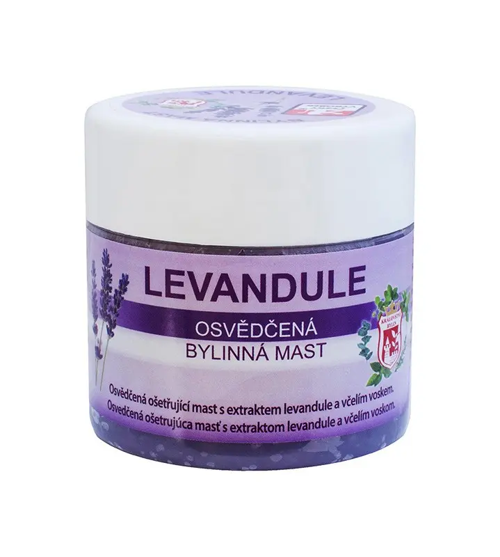Bylinná mast Levandule 150 ml Království bylin