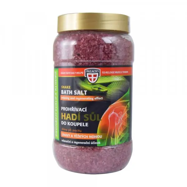 PALACIO Hadí jed koupelová sůl, 1200 g