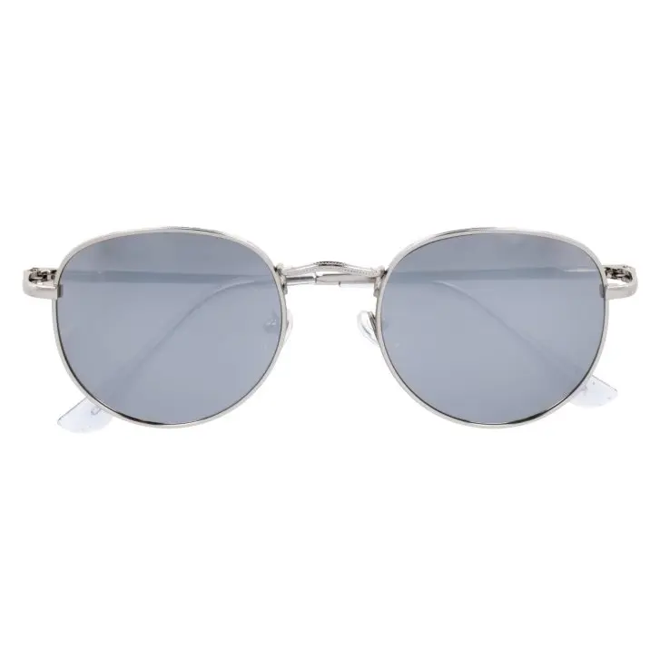 Stříbrné sluneční brýle pilotky “Oval Classic“