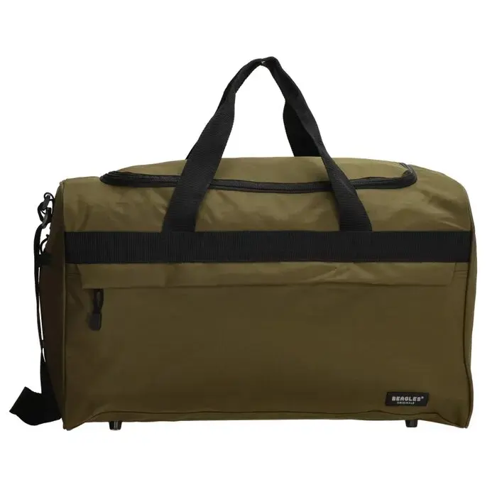 Zelená cestovní taška přes rameno “Adventure“ - vel. M, L, XL