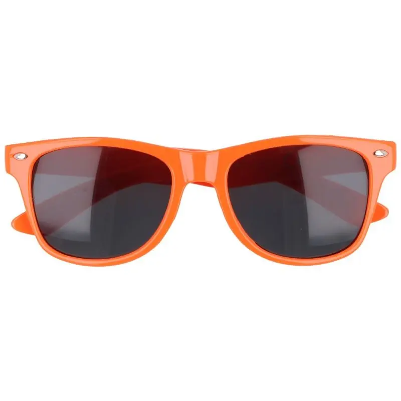 Oranžové dětské sluneční brýle Wayfarer