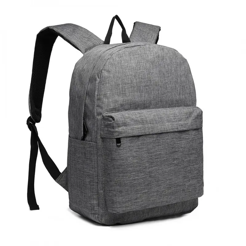Šedý lehký batoh do školy “Basic“