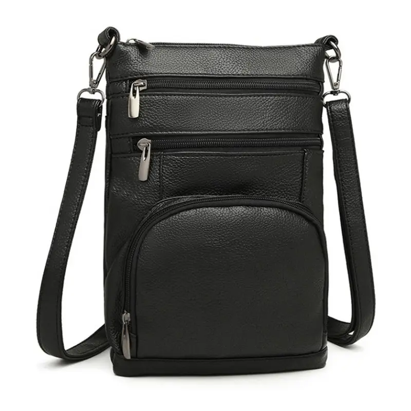 Černá malá crossbody kabelka “Enigma“