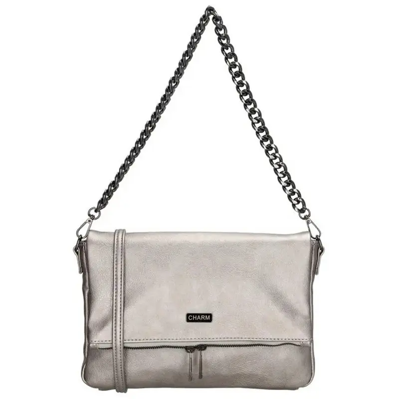 Stříbrná crossbody kabelka s řetízkem “Elysia“