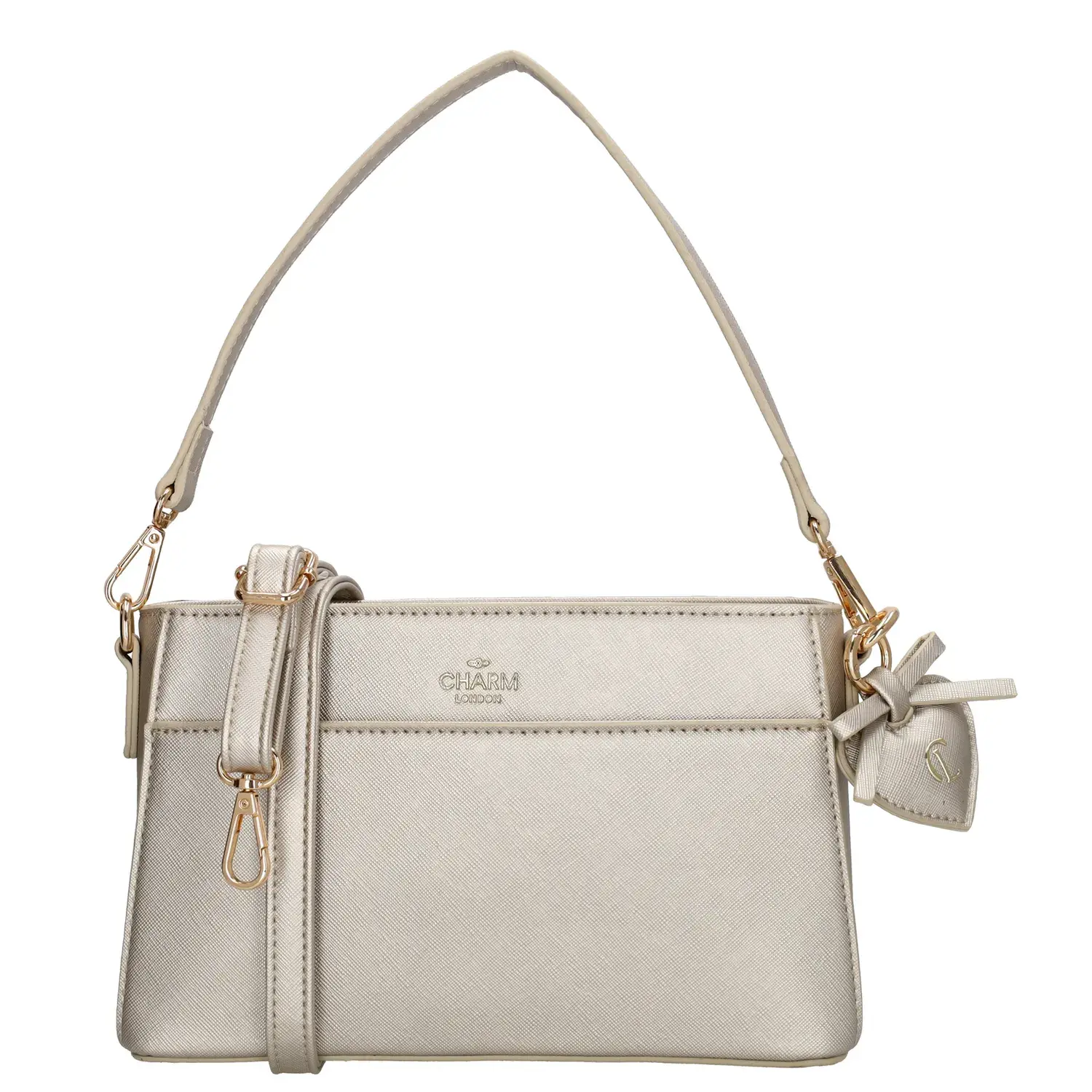 Zlatá elegantní crossbody kabelka „Samantha“
