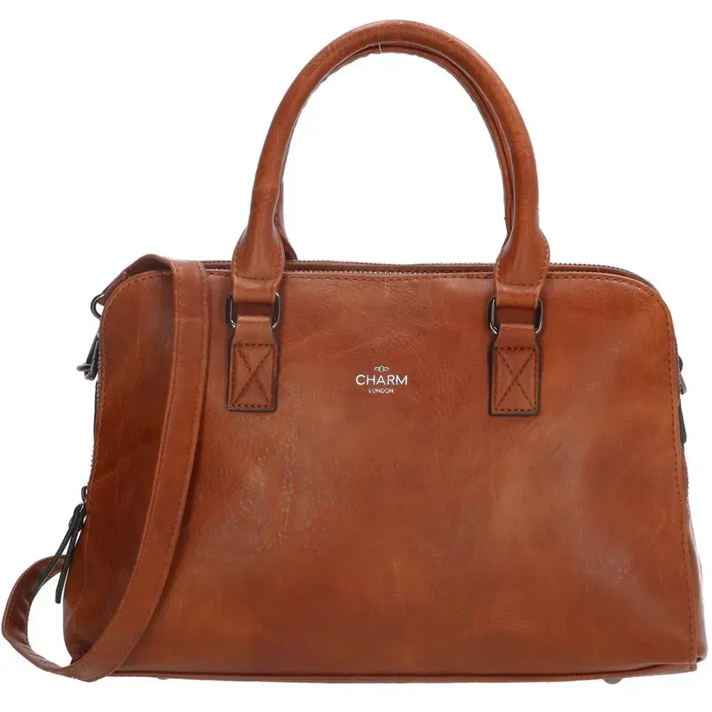 Hnědá elegantní shopper kabelka „Chelsea“