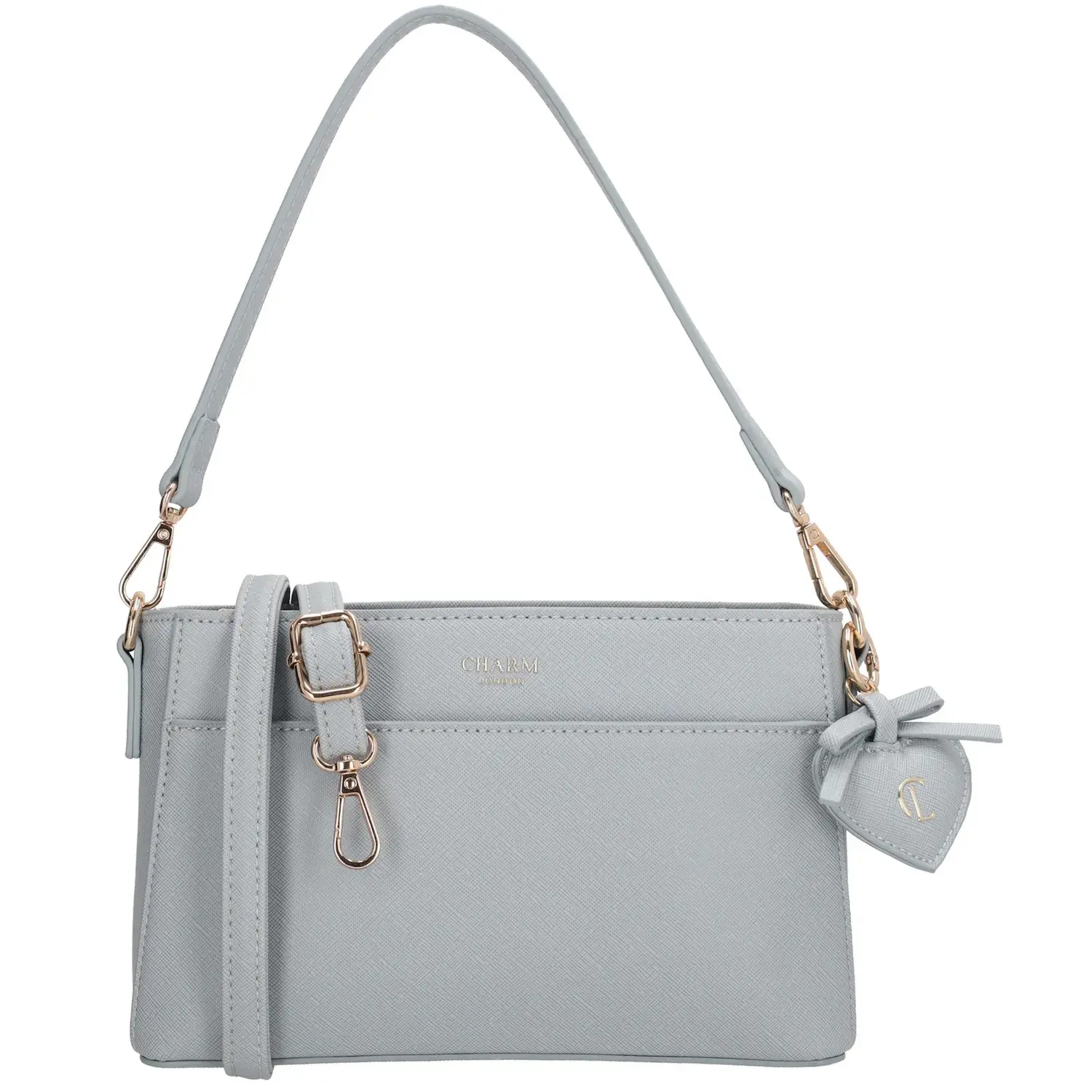 Světle modrá elegantní crossbody kabelka „Samantha“