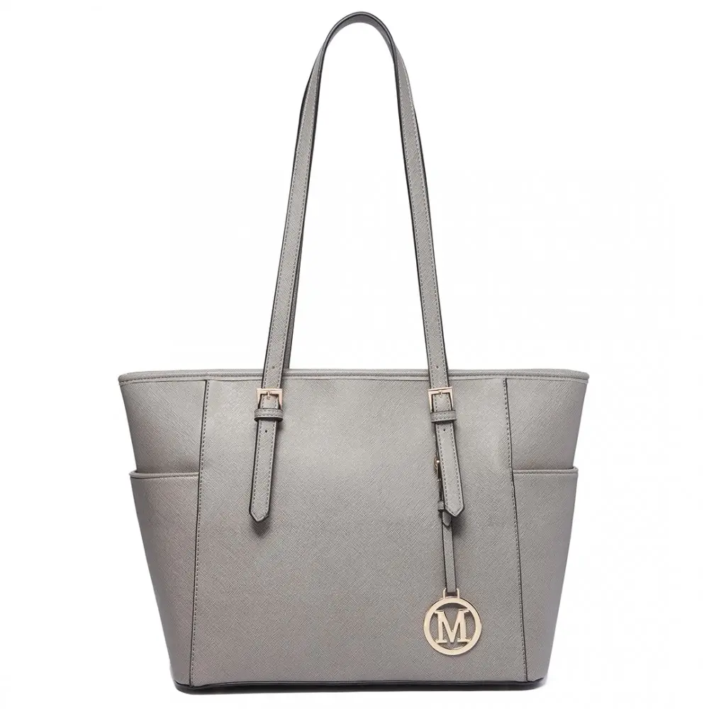 Šedá elegantní shopper kabelka „Celeste“