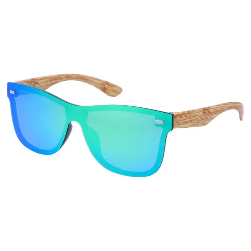 Zelené polarizační brýle Wayfarer „Polar Hunter“