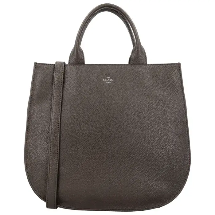Tmavě hnědá luxusní kožená shopper kabelka „Euphoria“