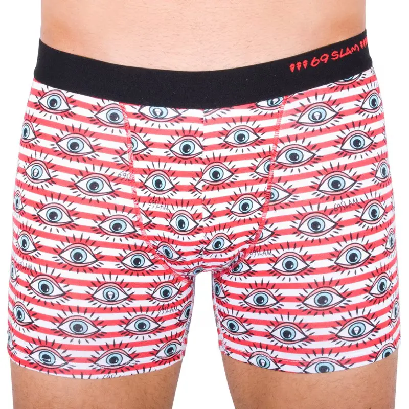 Pánské boxerky 69SLAM Fit Bamboo Eyes M, trenky / trenýrky