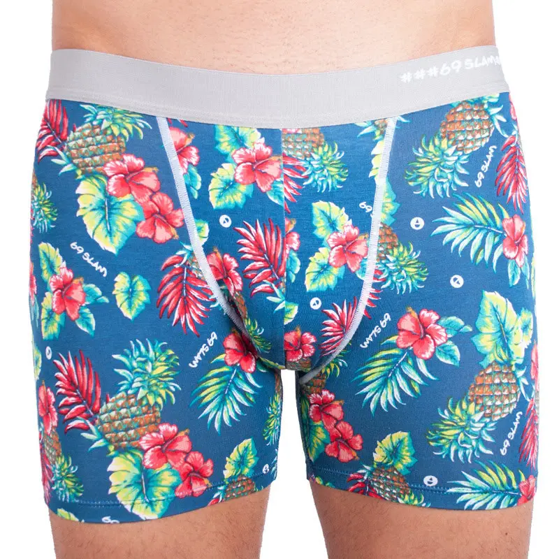 Pánské boxerky 69SLAM fit bamboo leilani M, trenky / trenýrky
