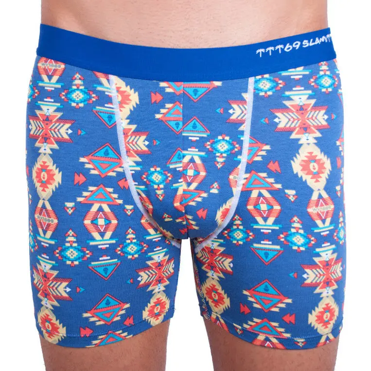 Pánské boxerky 69SLAM fit bamboo kilim M, trenky / trenýrky