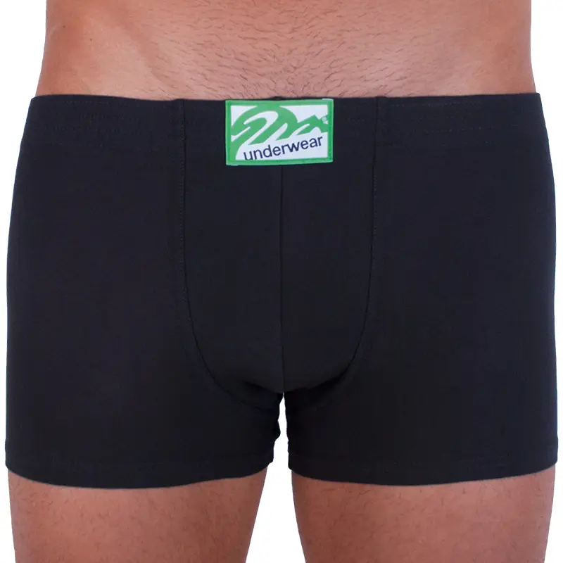 Pánské boxerky Styx klasická guma černé (Q962) S, trenky / trenýrky
