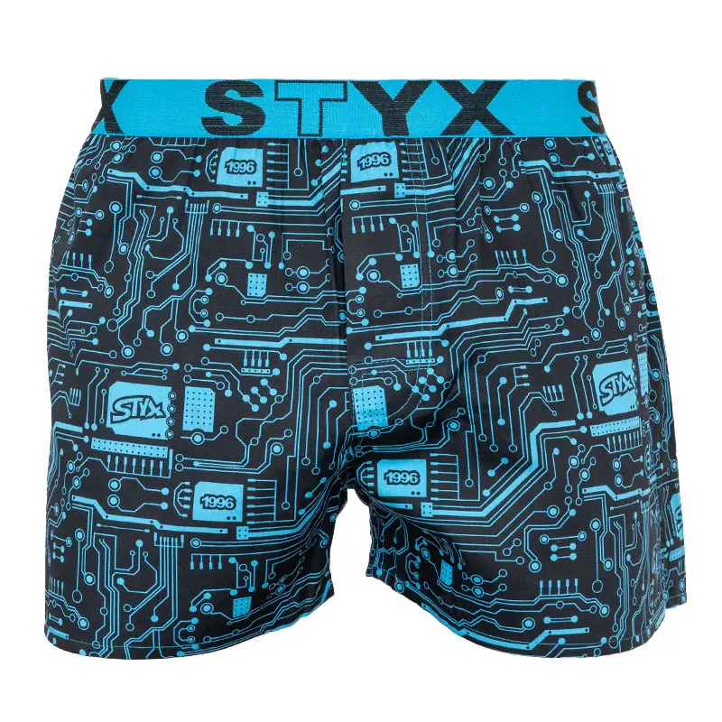 Pánské trenky Styx art sportovní guma tišťák (B857) S, trenýrky