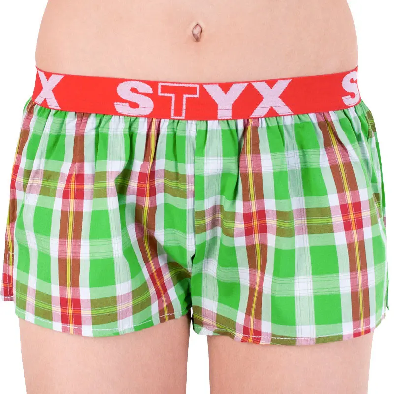 Dámské trenky Styx sportovní guma vícebarevné (T633)  S, trenýrky