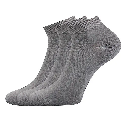 3PACK ponožky Lonka šedé (Desi) S