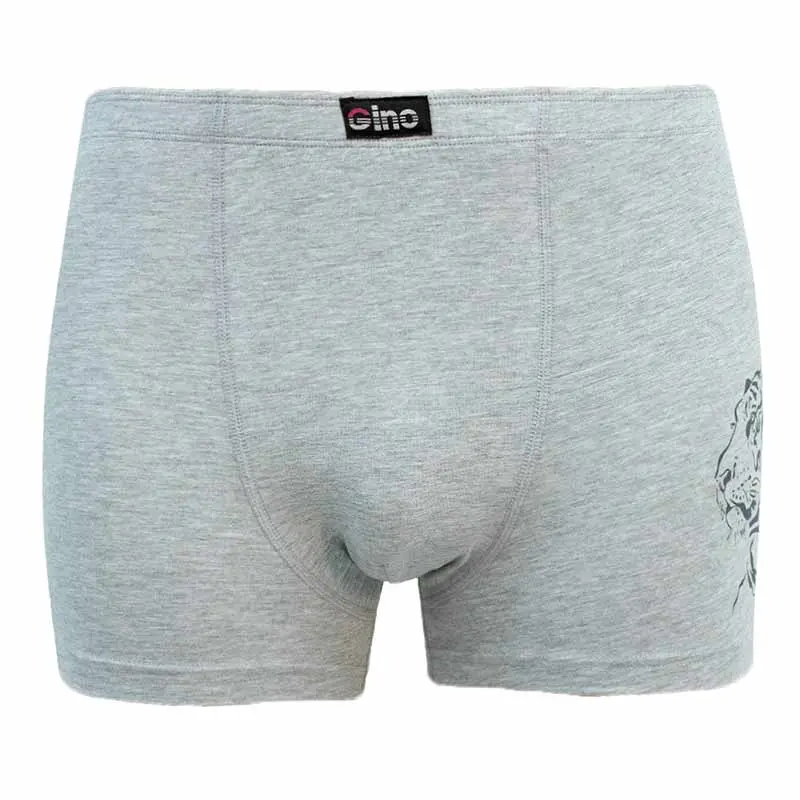 Pánské boxerky Gino šedé (73100) M, trenky / trenýrky