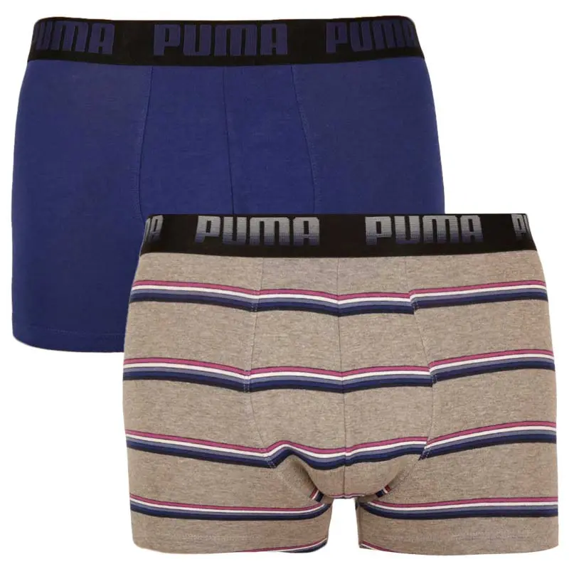 2PACK pánské boxerky Puma vícebarevné (100001139 002) M, trenky / trenýrky