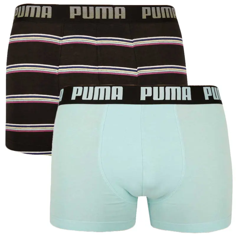 2PACK pánské boxerky Puma vícebarevné (100001139 001) M, trenky / trenýrky