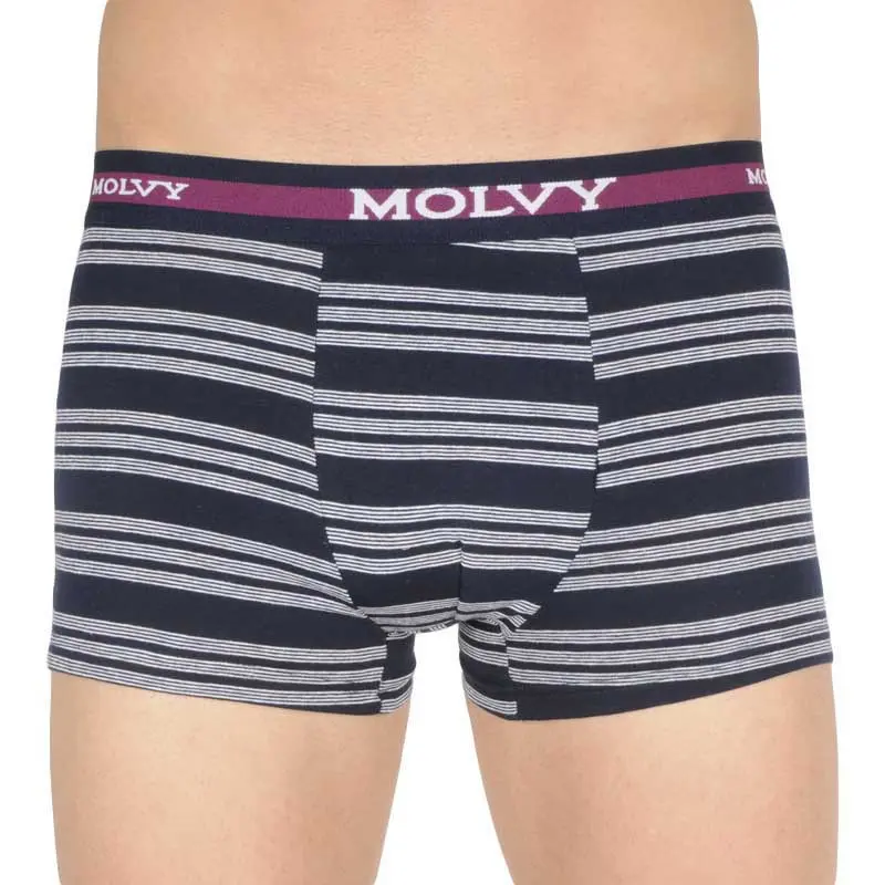 Pánské boxerky Molvy vícebarevné (MP-1031-BEU) M, trenky / trenýrky