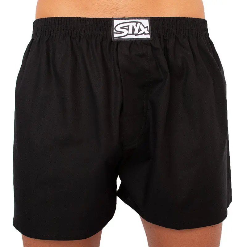Pánské trenky Styx klasická guma nadrozměr černé (E960)  3XL, trenýrky
