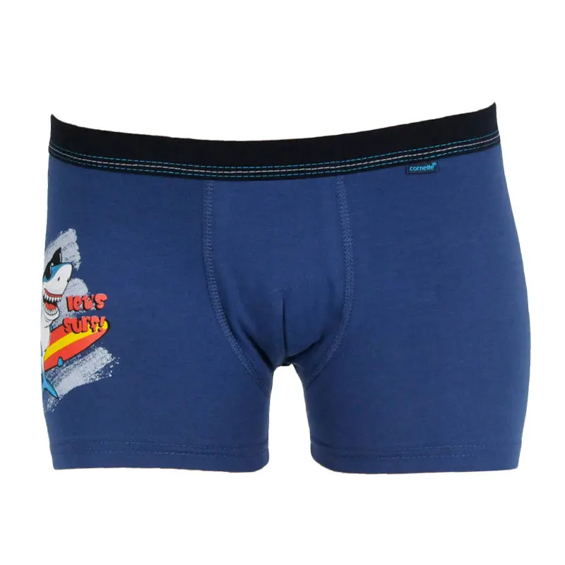 Cornette boxerky chlapecké 701/105 Surf 2 - modrá, 98-104