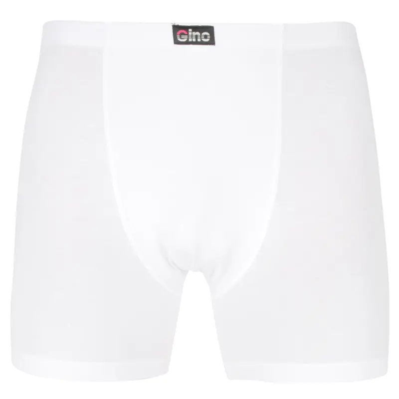 Pánské boxerky Gino bílé (74090)