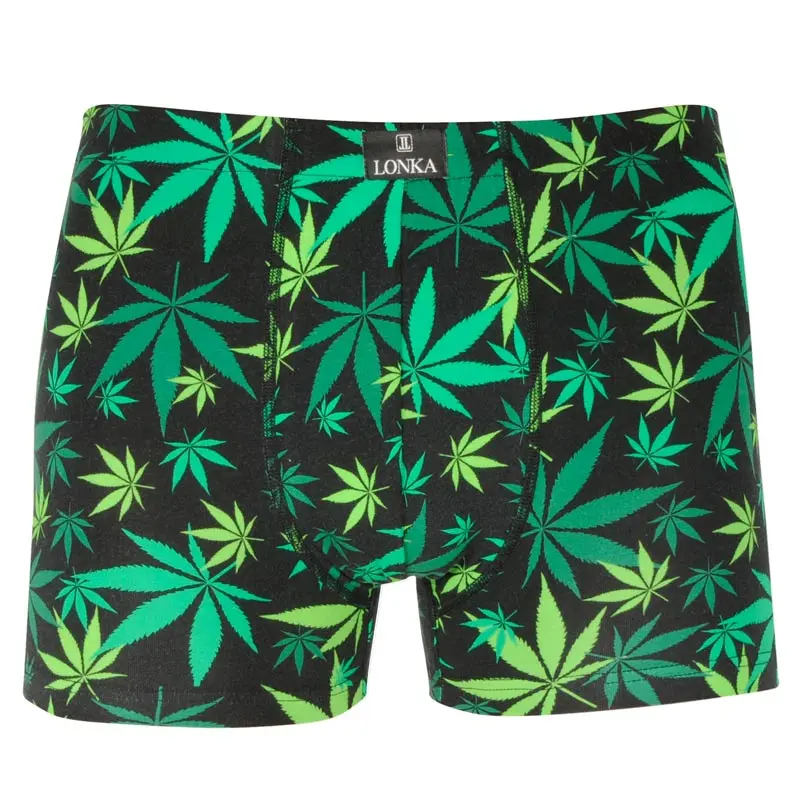 Pánské boxerky Lonka černé (Kevin-grass)