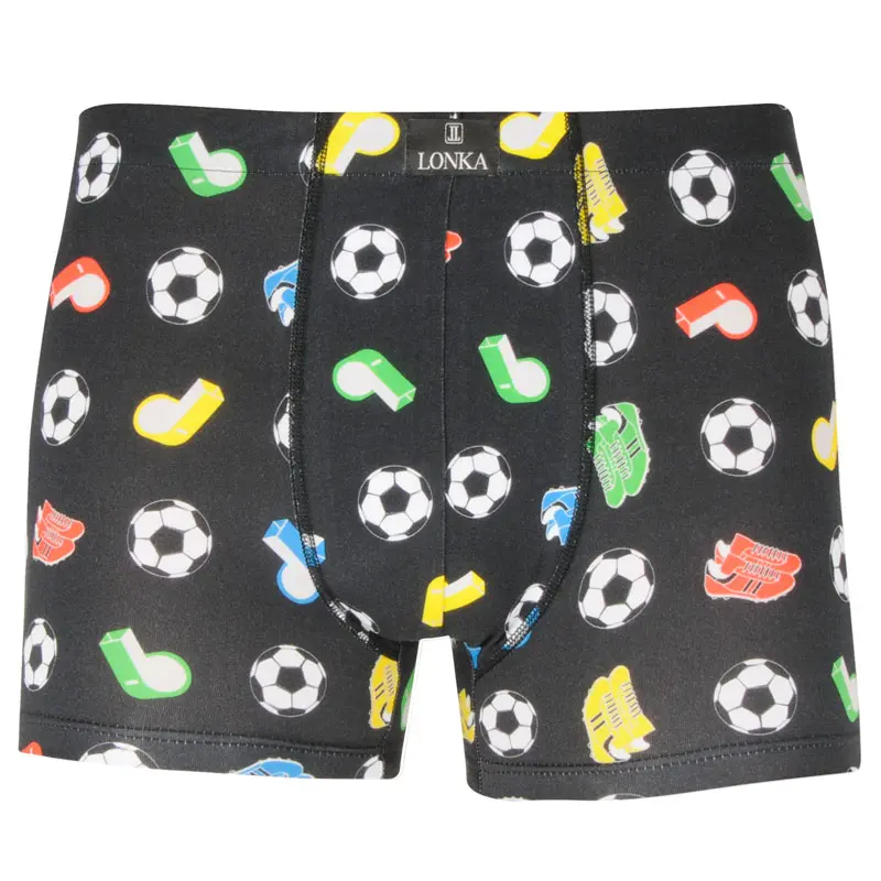 Pánské boxerky Lonka vícebarevné (Kevin-fotbal)