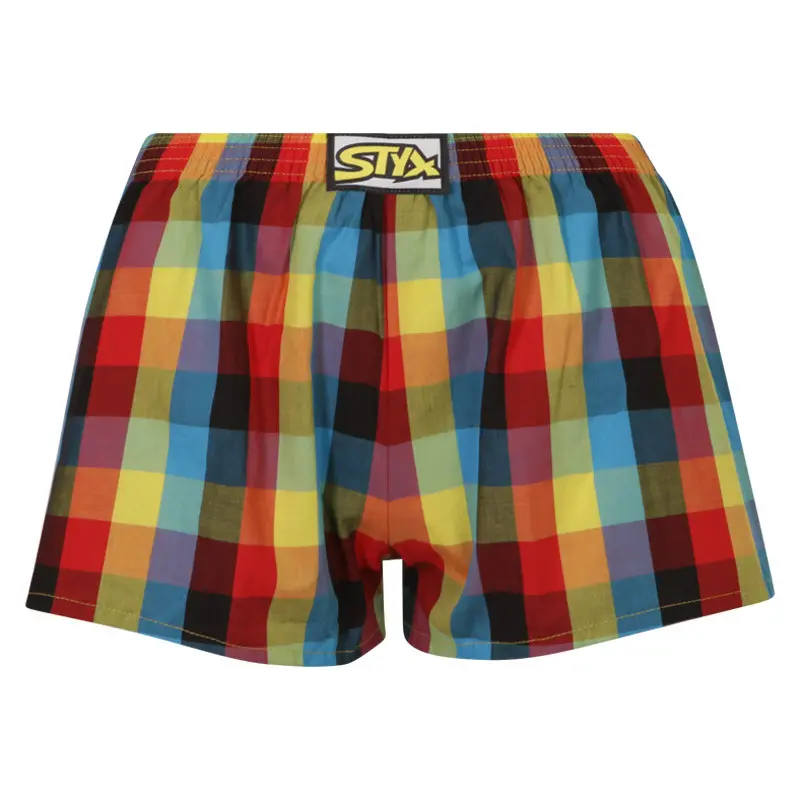 Dětské trenky Styx klasická guma vícebarevné (J902) 9-11 let, trenýrky