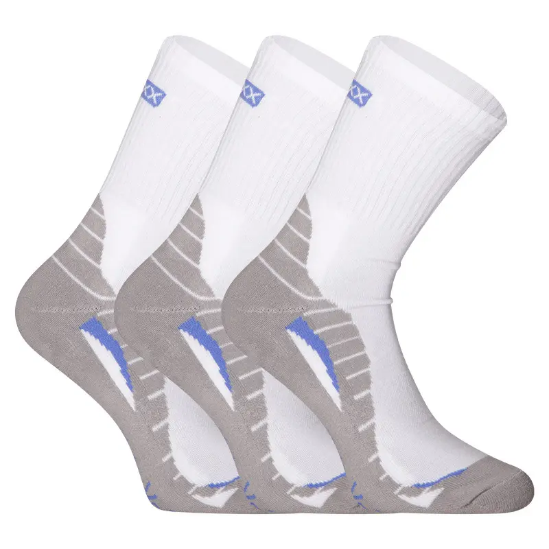 3PACK ponožky VoXX bílé (Trim)