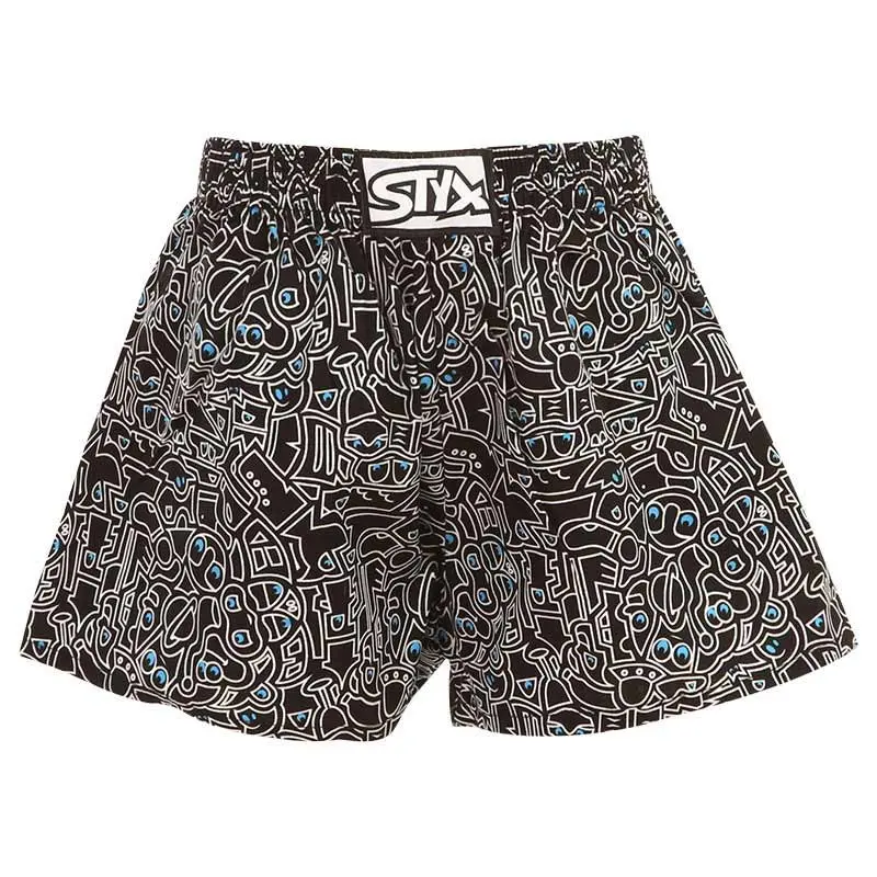 Dětské trenky Styx art klasická guma Doodle (J1256)