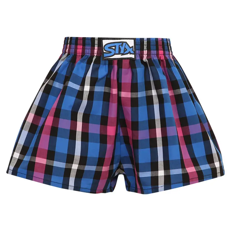 Dětské trenky Styx klasická guma vícebarevné (J835)  12-14 let, trenýrky