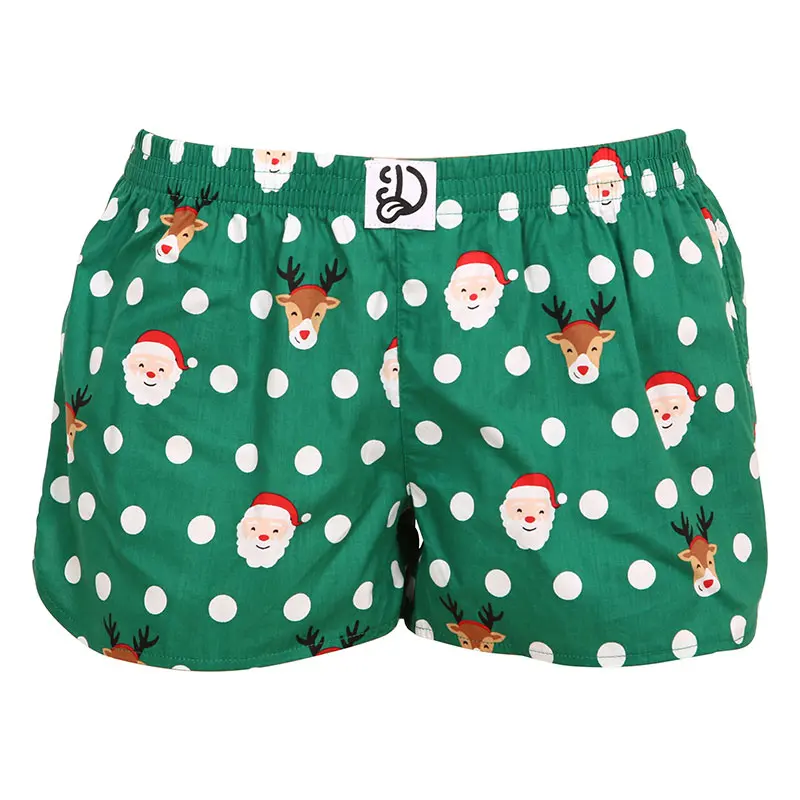 Veselé dámské trenky Dedoles Santa a Rudolf (DWLB002)