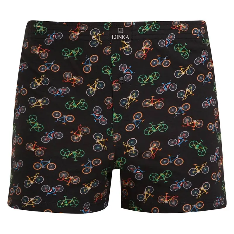 Pánské trenky Lonka vícebarevné (Karlos - bike/black)