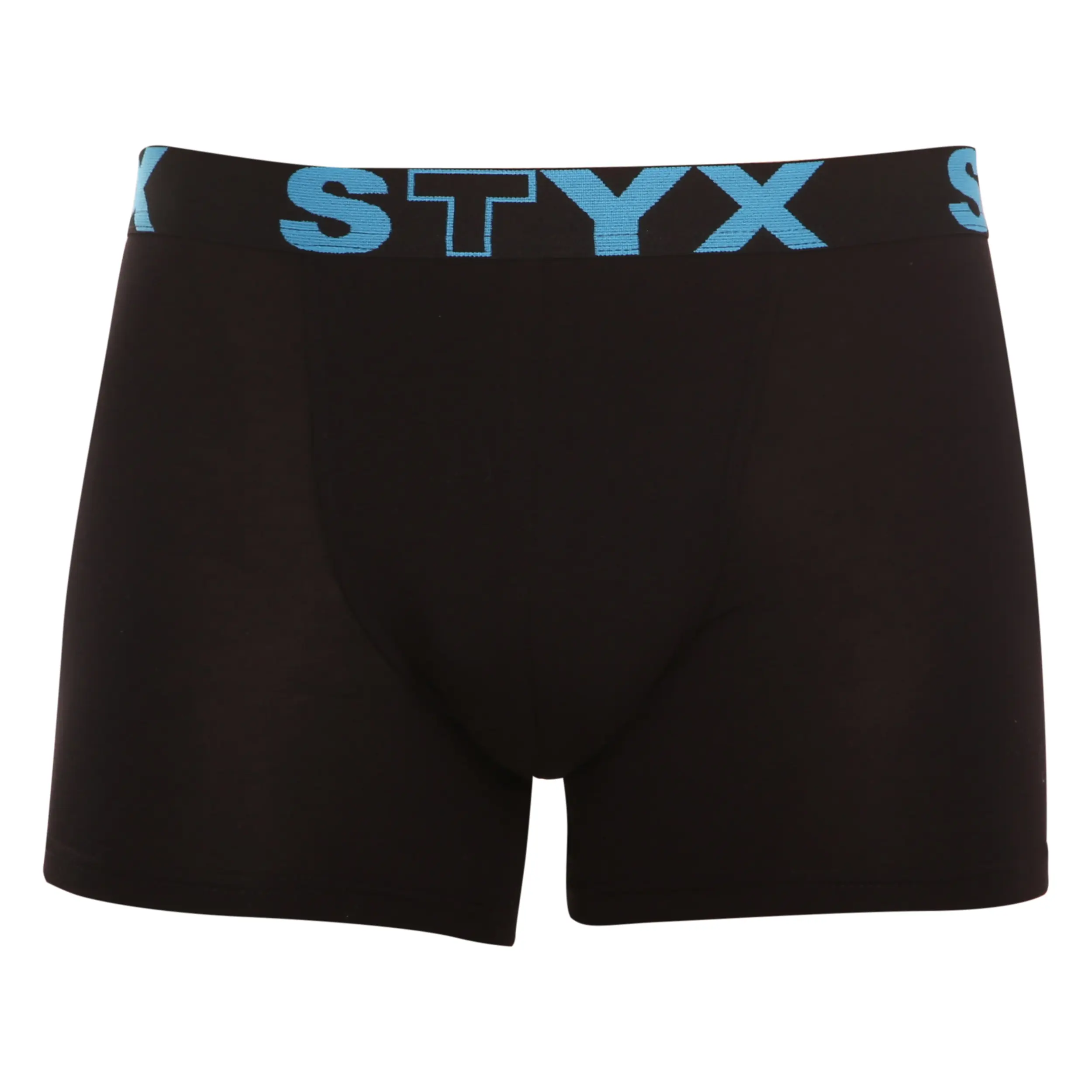Pánské boxerky Styx long sportovní guma černé (U961) M, trenky / trenýrky