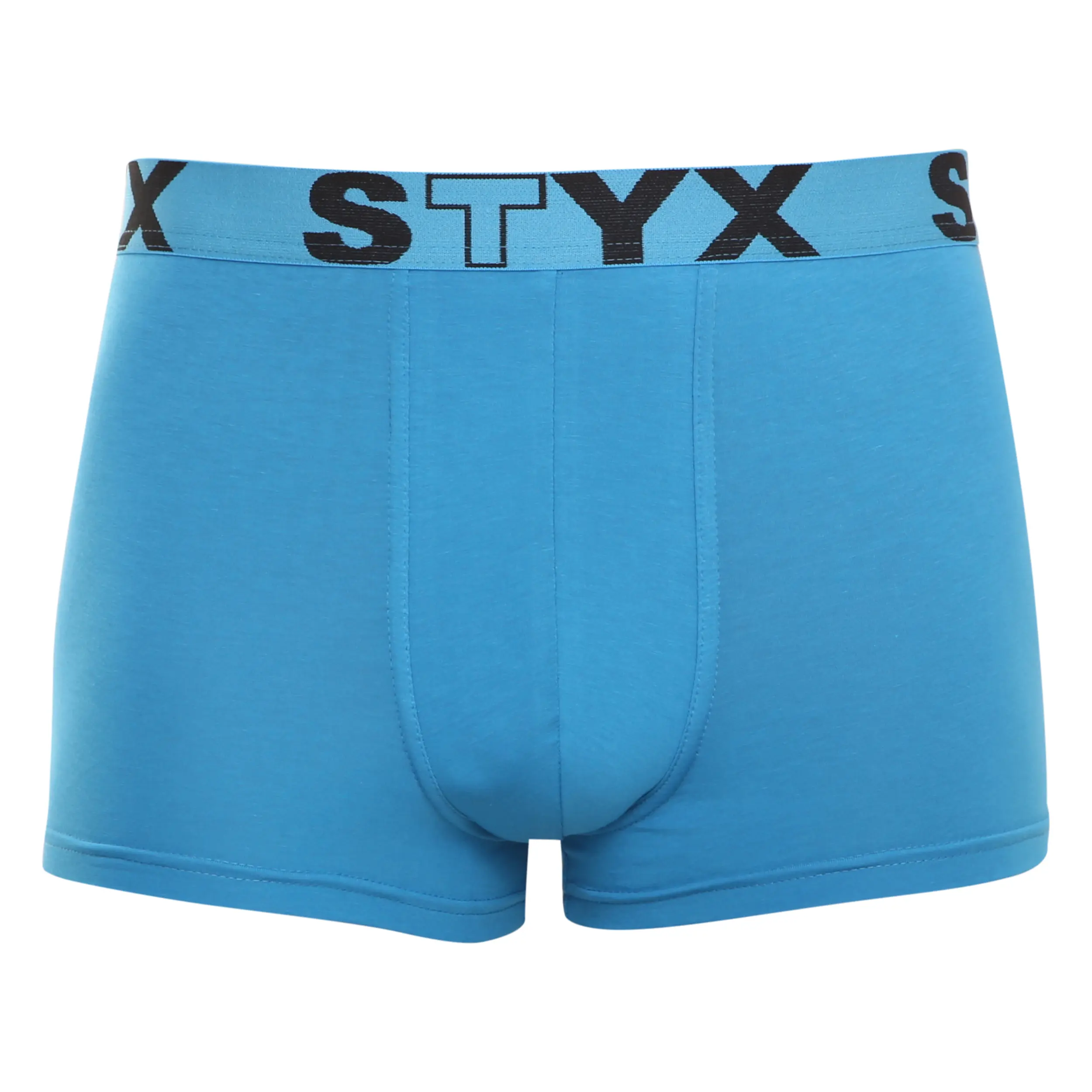 Pánské boxerky Styx sportovní guma světle modré (G969)