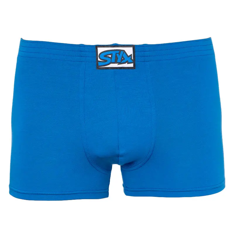 Pánské boxerky Styx klasická guma modré (Q967) S, trenky / trenýrky