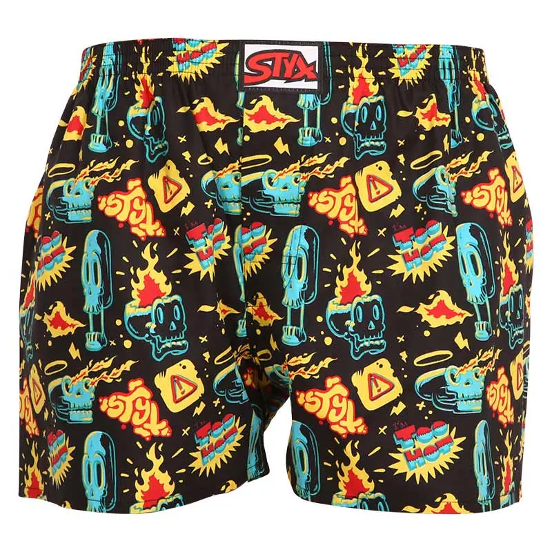 Pánské trenky Styx art klasická guma toohot (A1458) M, trenýrky
