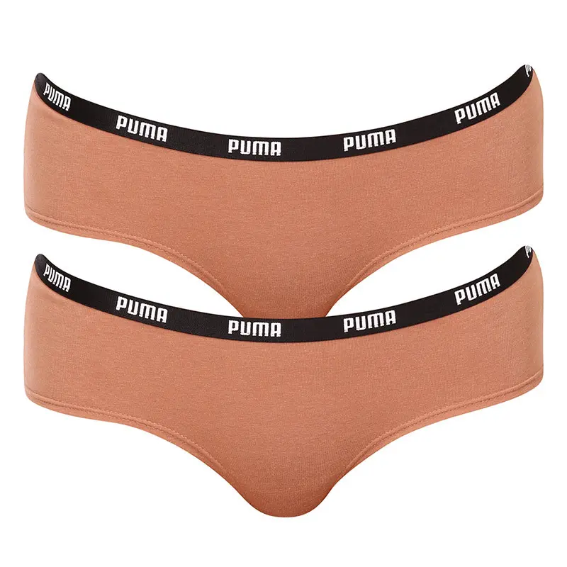 2PACK dámské kalhotky Puma hnědé (603032001 013) S