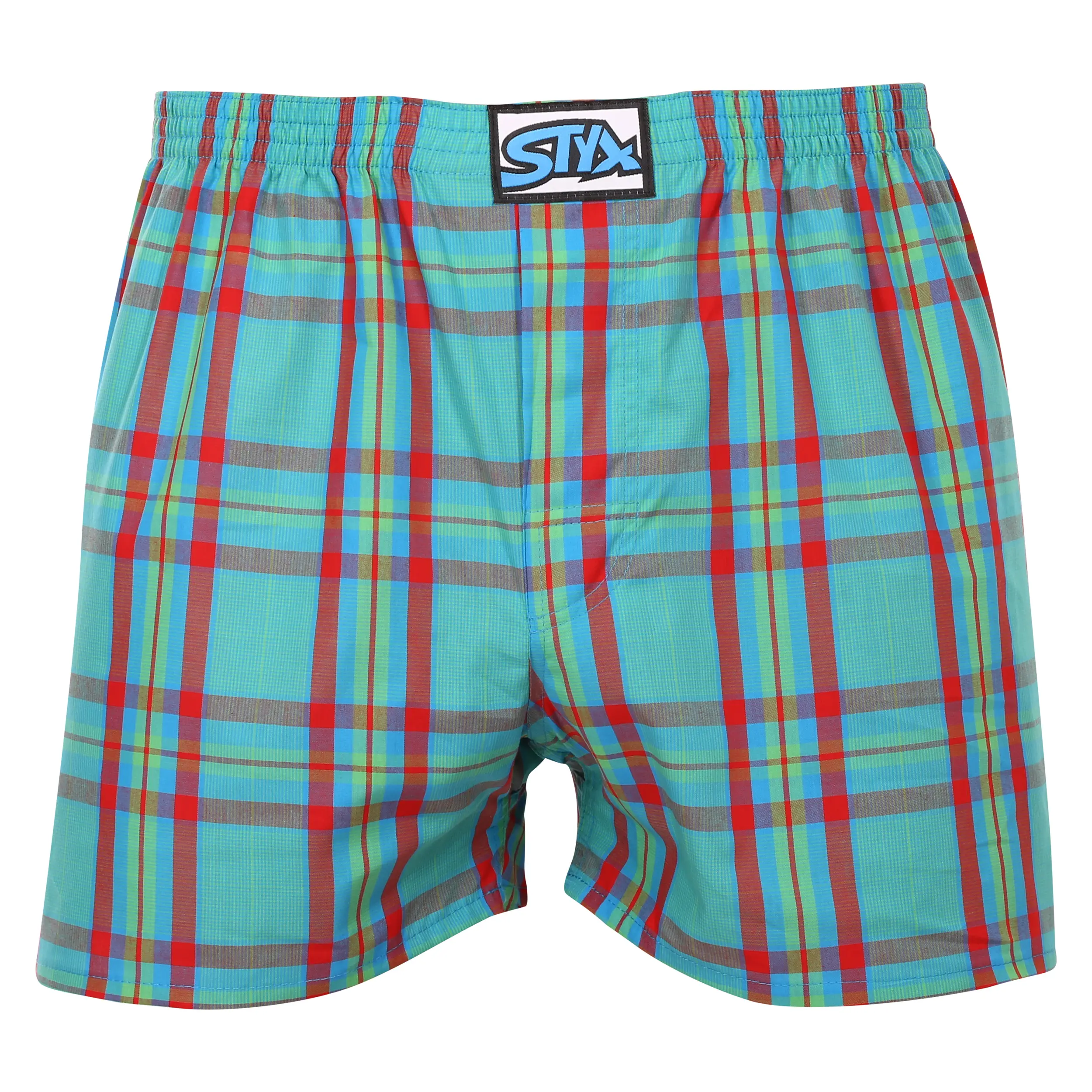 Pánské trenky Styx klasická guma vícebarevné (A939) XL, trenýrky