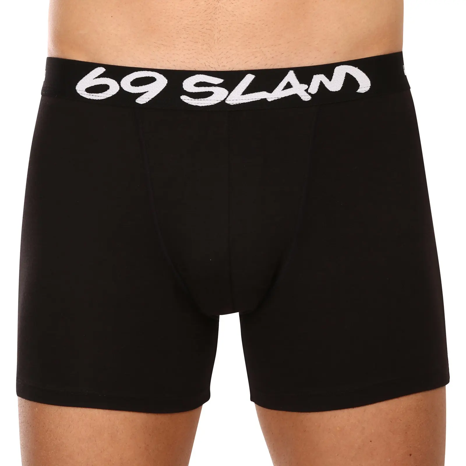 Pánské boxerky 69SLAM fit bamboo plain (MBVPLN-BK)
