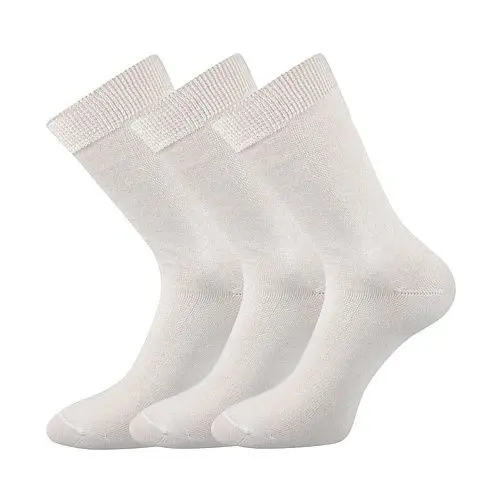 3PACK ponožky BOMA bílé (Blažej) L