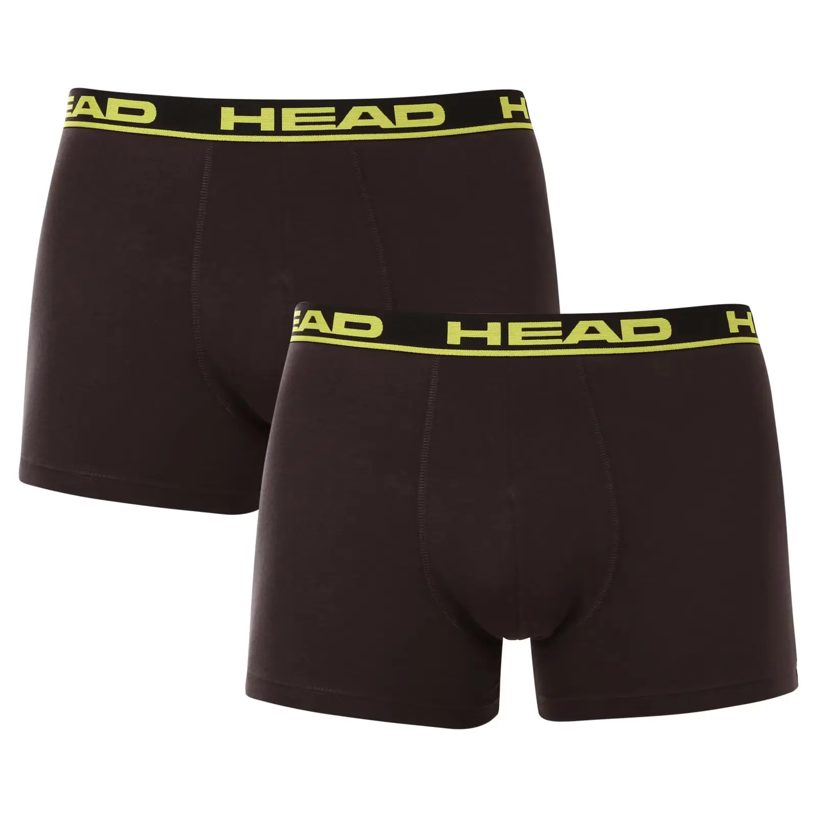 2PACK pánské boxerky HEAD šedé (701202741 009) M, trenky / trenýrky