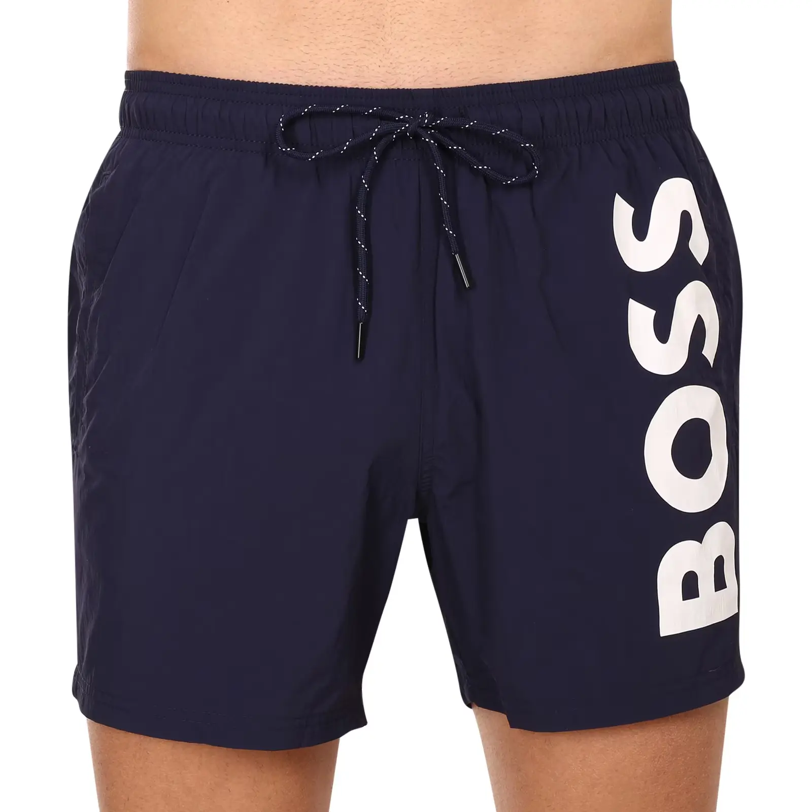 Pánské plavky BOSS modré (50469602 413)