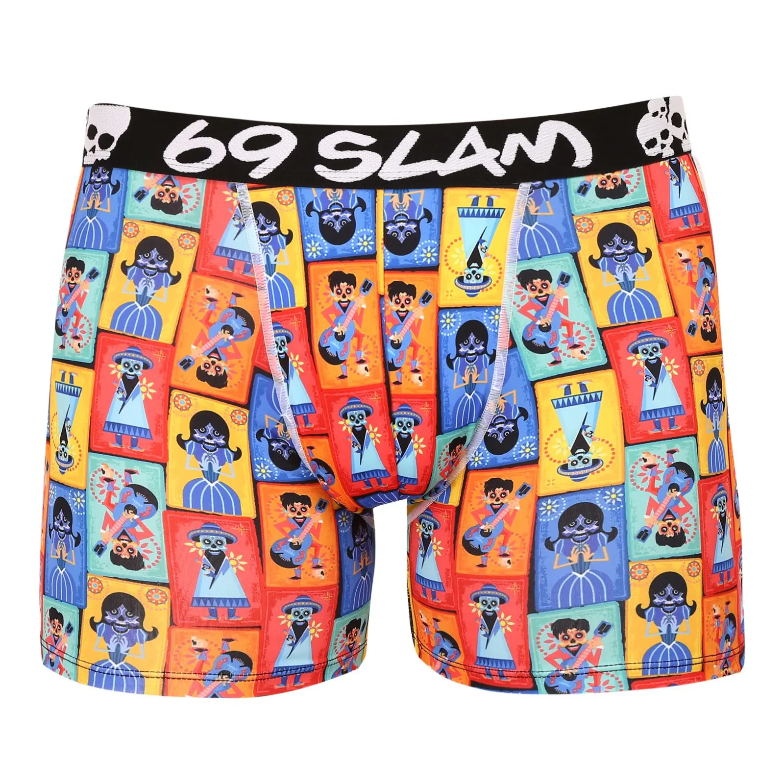 Pánské boxerky 69SLAM fit mex card dylan (MBYMAD-PO) M, trenky / trenýrky