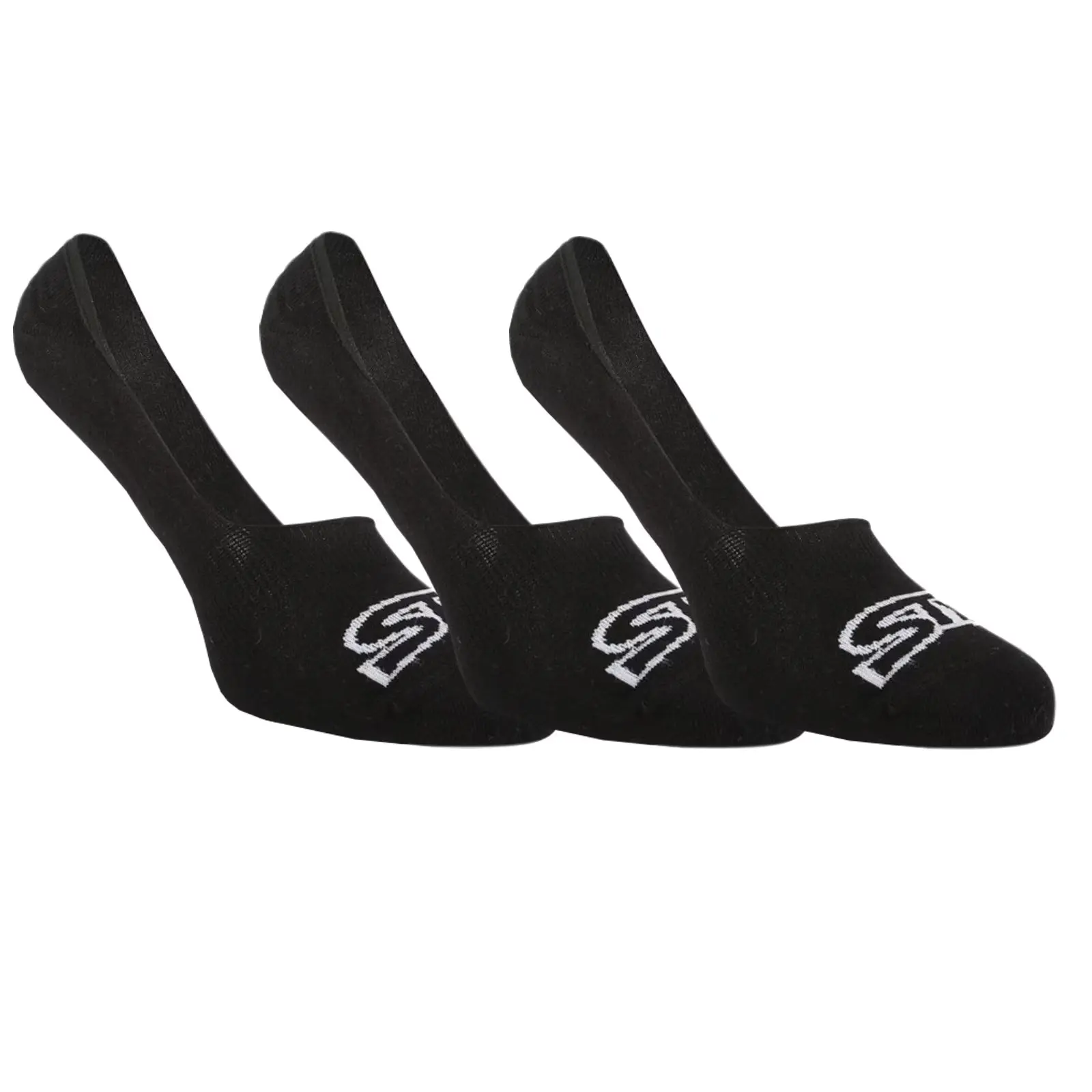 3PACK ponožky Styx extra nízké černé (HE9606060)