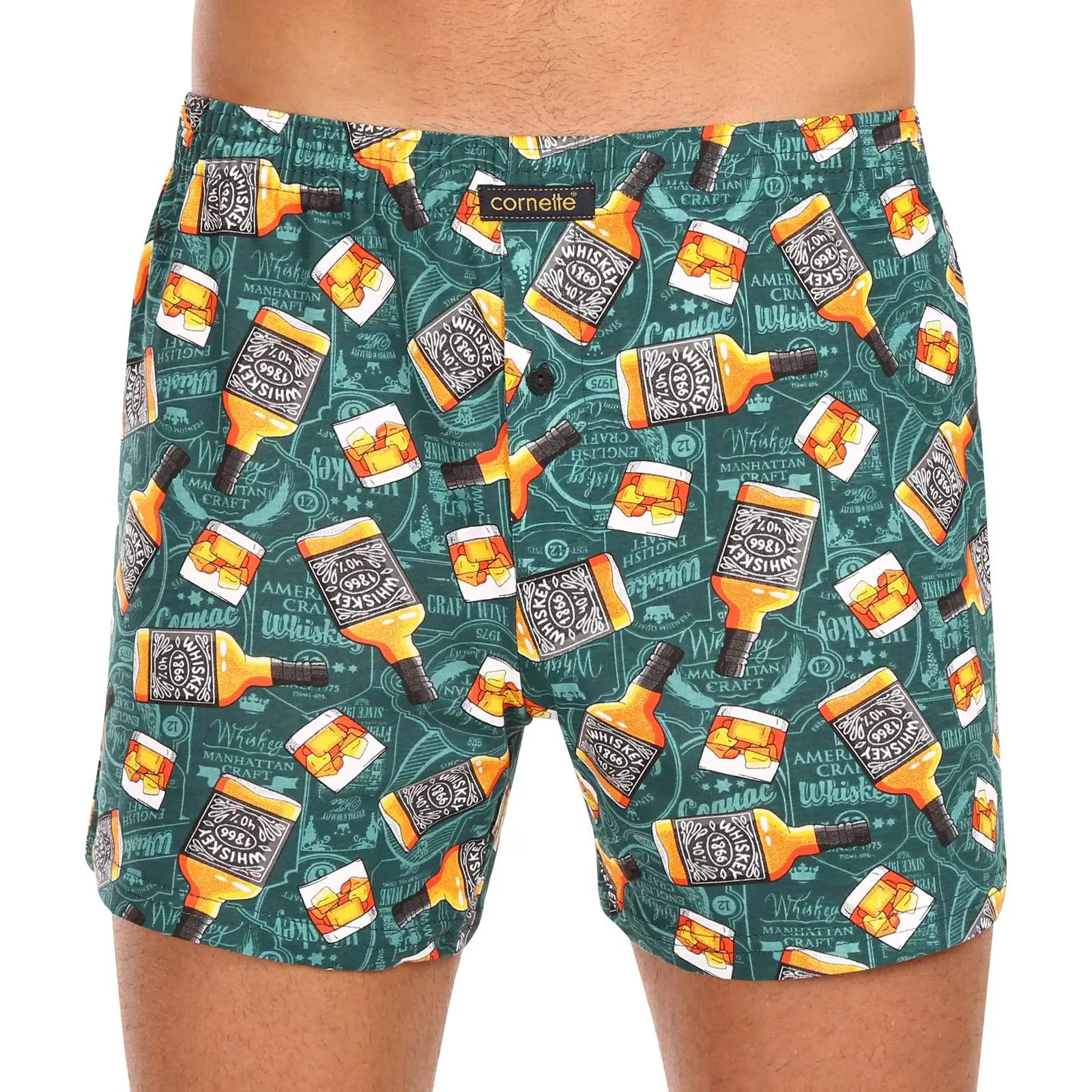 Pánské trenky Cornette Classic vícebarevné (001/146) M, trenýrky